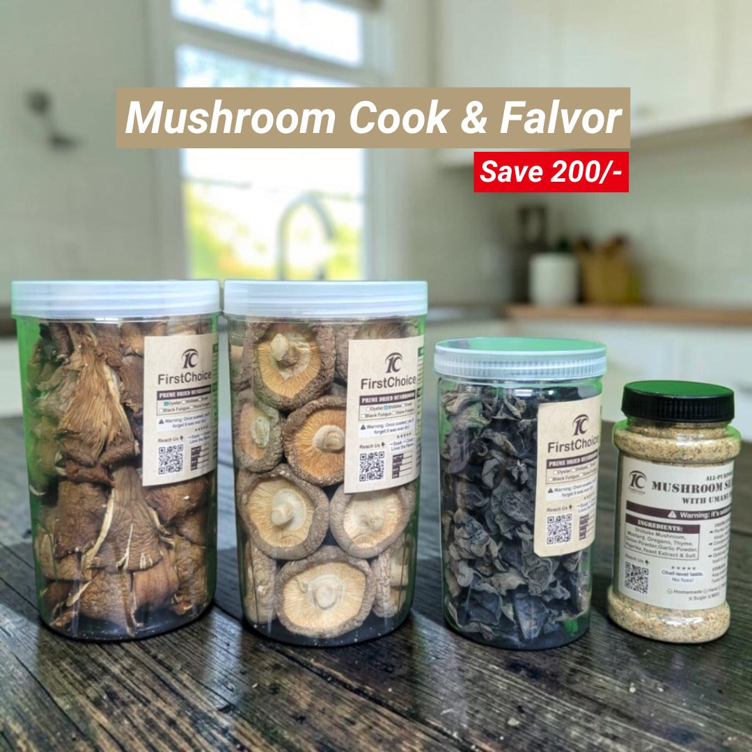 Mushroom Cook & Flavor Pack