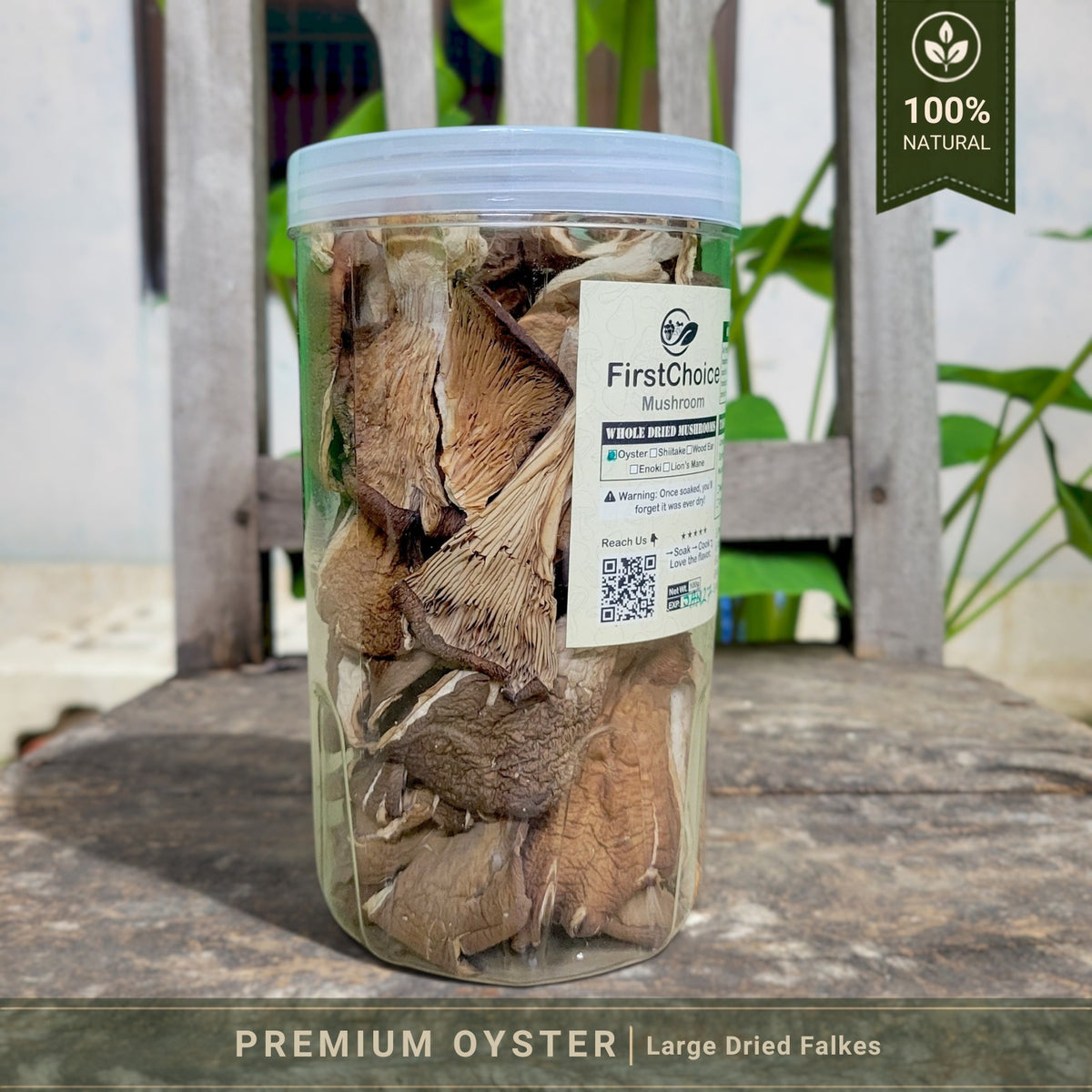 Dried Oyster Mushrooms