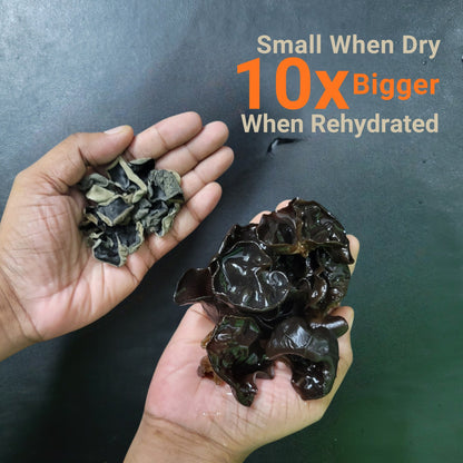 Dried Black Mushrooms