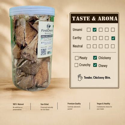 Dried Oyster Mushrooms