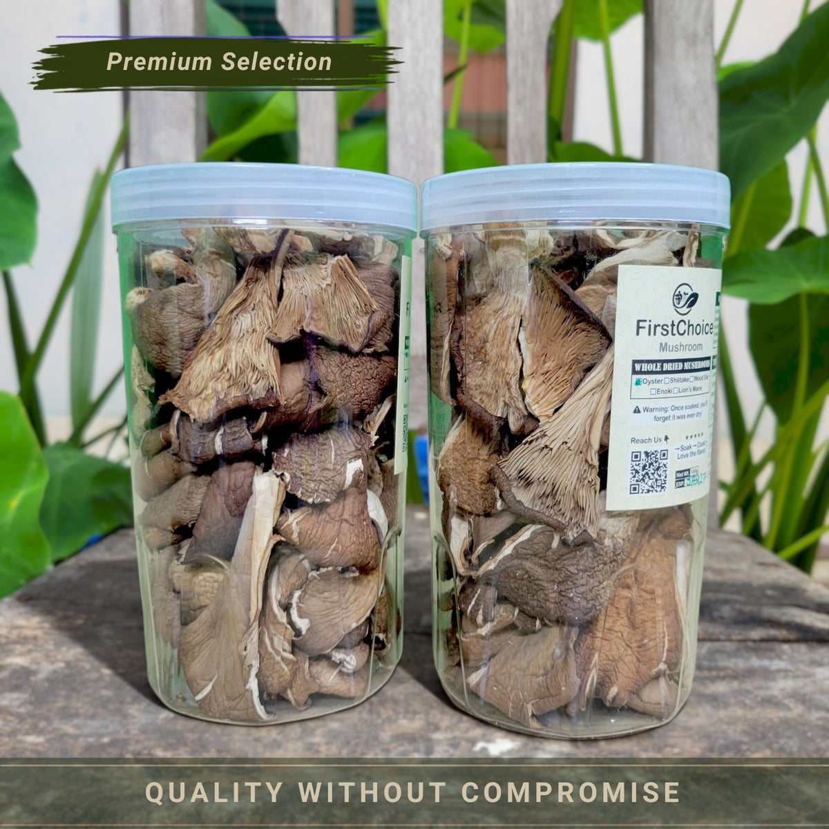 Dried Oyster Mushrooms