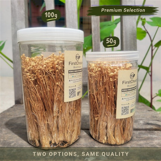 Whole Dried Enoki Mushrooms