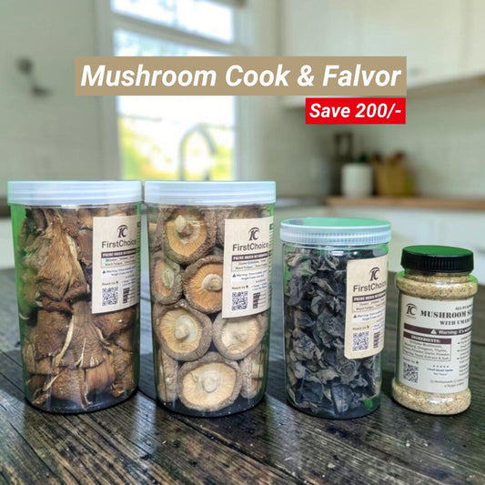 Mushroom Cook & Flavor Pack
