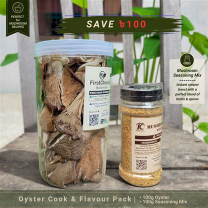 Dried Oyster Mushrooms