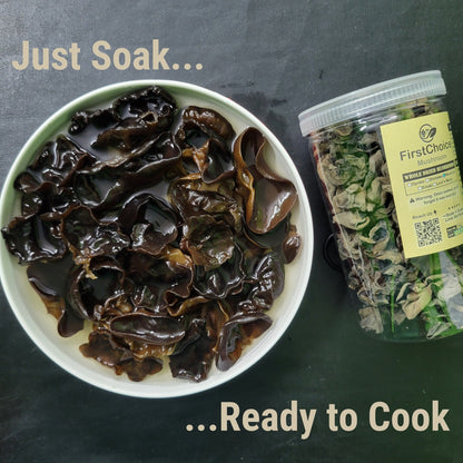 Dried Black Mushrooms