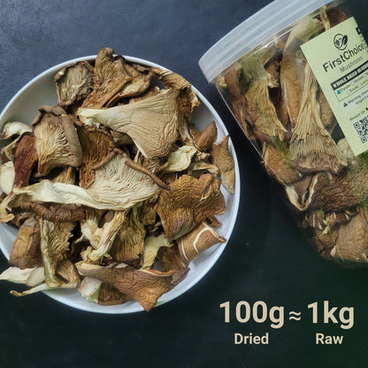 Dried Oyster Mushrooms