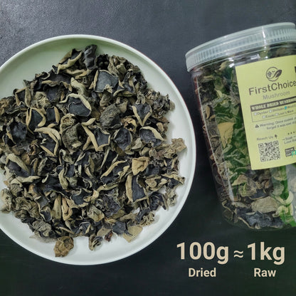 Dried Black Mushrooms