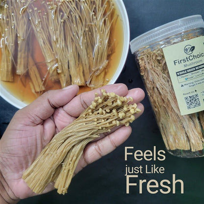 Whole Dried Enoki Mushrooms