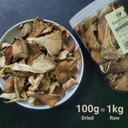 Dried Oyster Mushrooms
