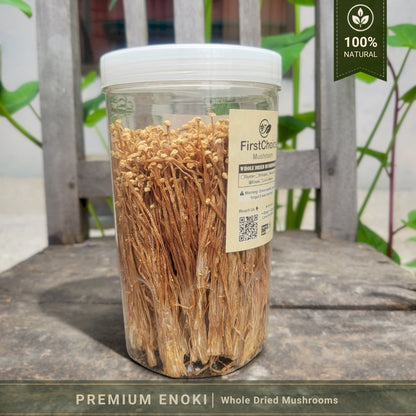 Whole Dried Enoki Mushrooms